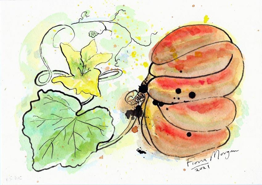 Artistic image - pumpkin